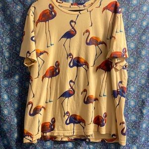 Men’s extra large Arizona jean company flamingo short sleeve T-shirt